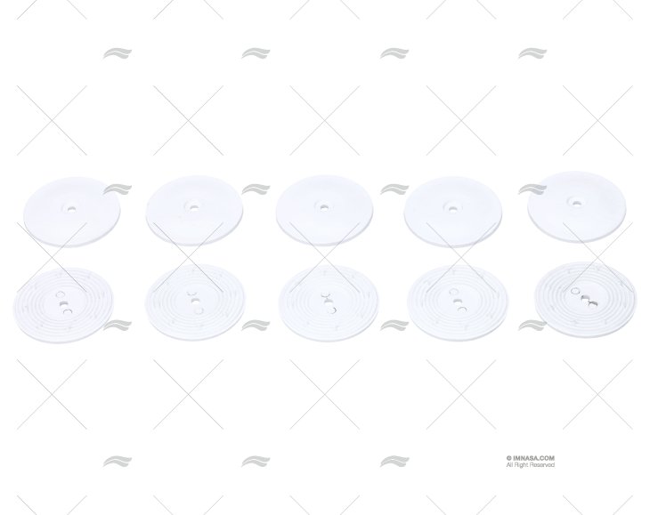 ROSETA FIXACIO INSONORIZ. (S/TORNI.) 10u