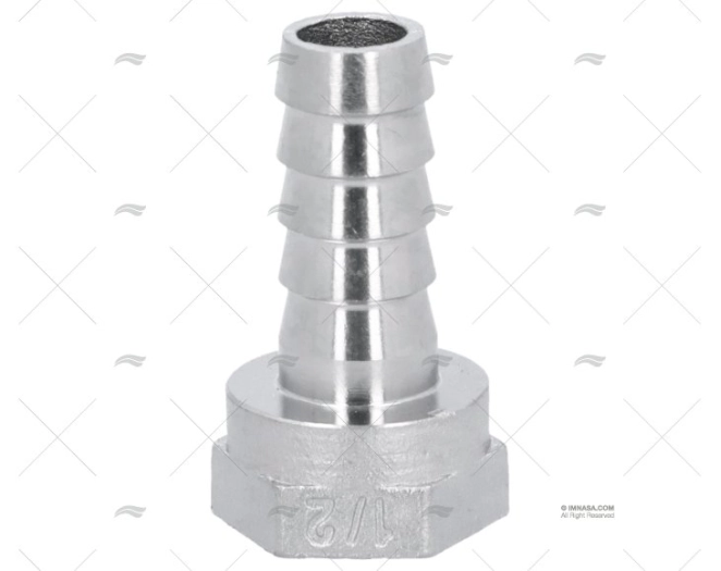 DERIVAÇÃO INOX FÊMEA 1/2"x15mm