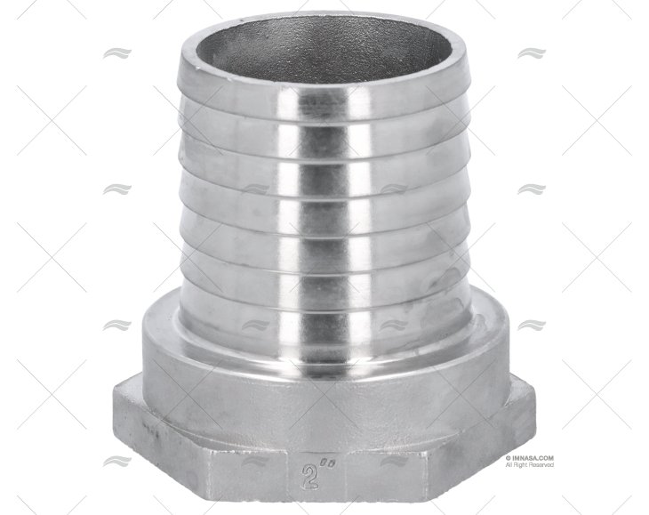 RACCORDO INOX H 2"x50mm