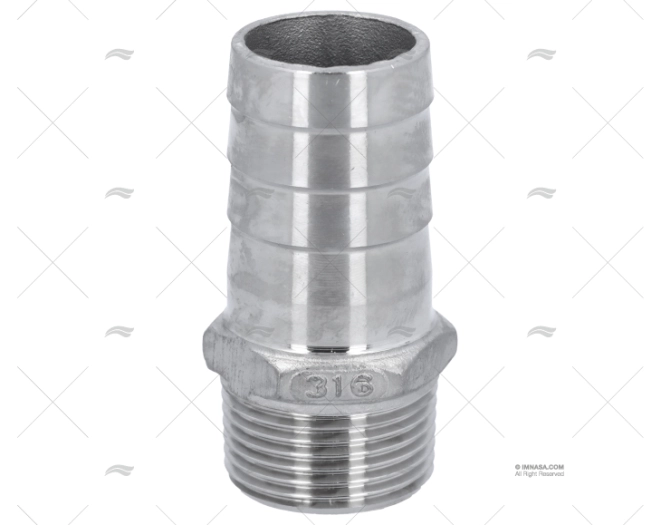 RACCORDO INOX 3/4"x25mm