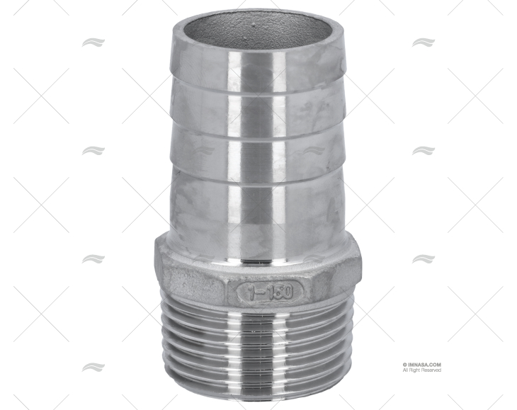 RACCORDO INOX 1"x30mm