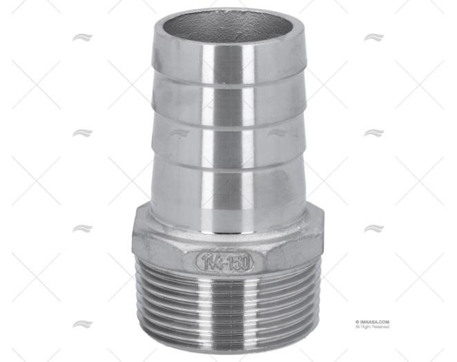 RACCORDO INOX 1"1/4x35mm
