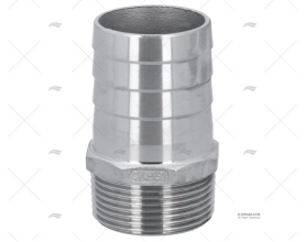 RACCORDO INOX 1"1/4x40mm