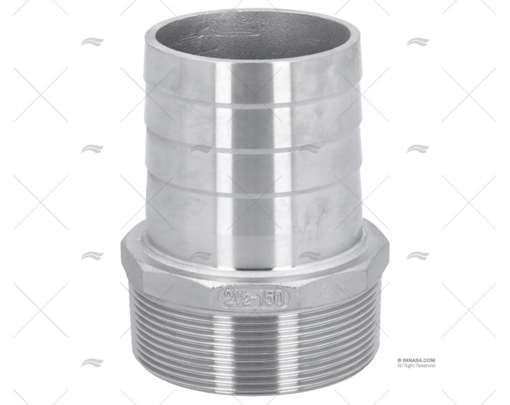 ENTRONQUE INOX 2"1/2x63,5mm