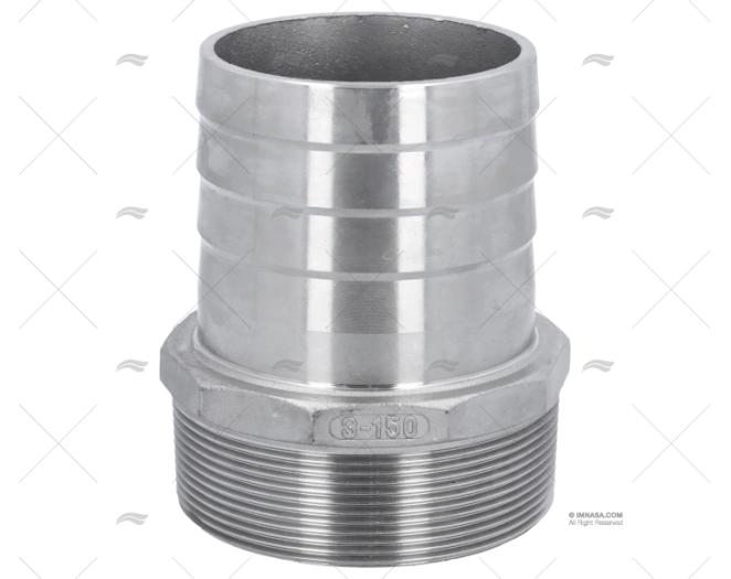 RACCORDO INOX 3"x76mm