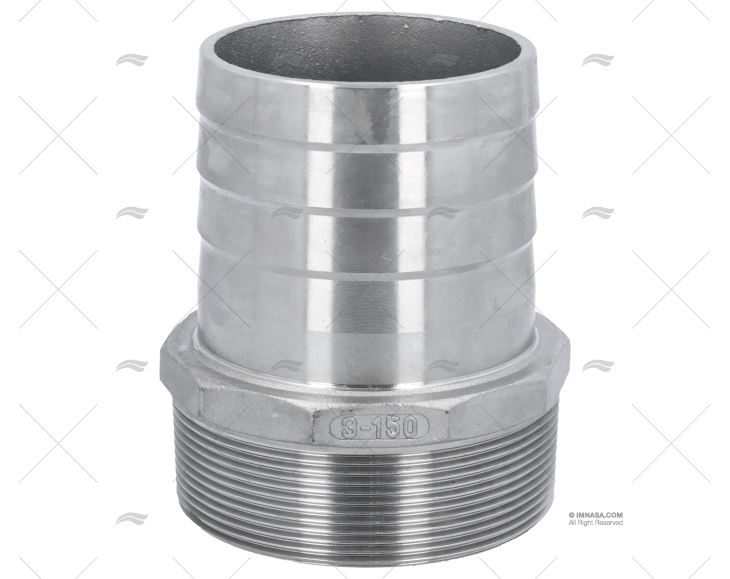 RACCORDO INOX 3"x76mm