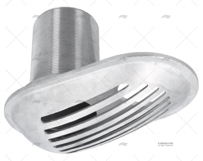 CONCHIGLIA PRESA ACQUA INOX 3"