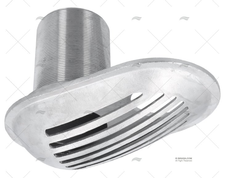 CONCHIGLIA PRESA ACQUA INOX 3"