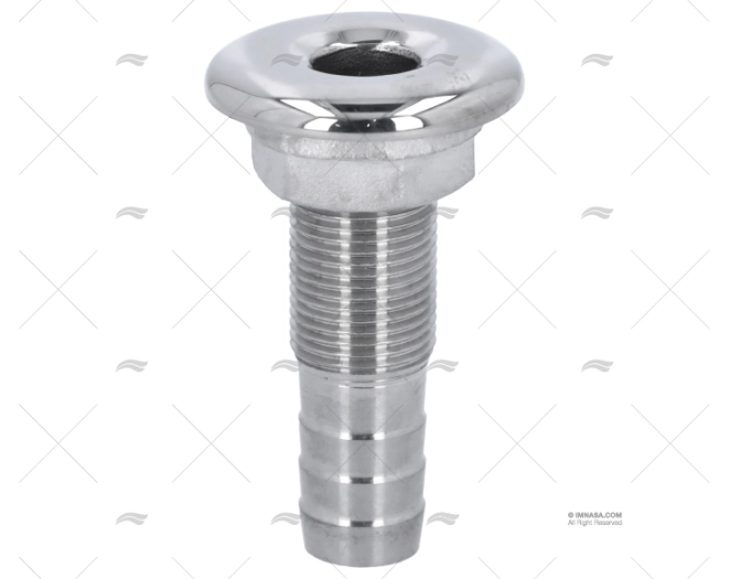 PASSACASCO INOX 3/8"x15mm