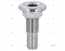 PASSACASCO INOX 3/8"x15mm