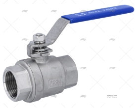 RUBINETTO PALLA INOX 1"