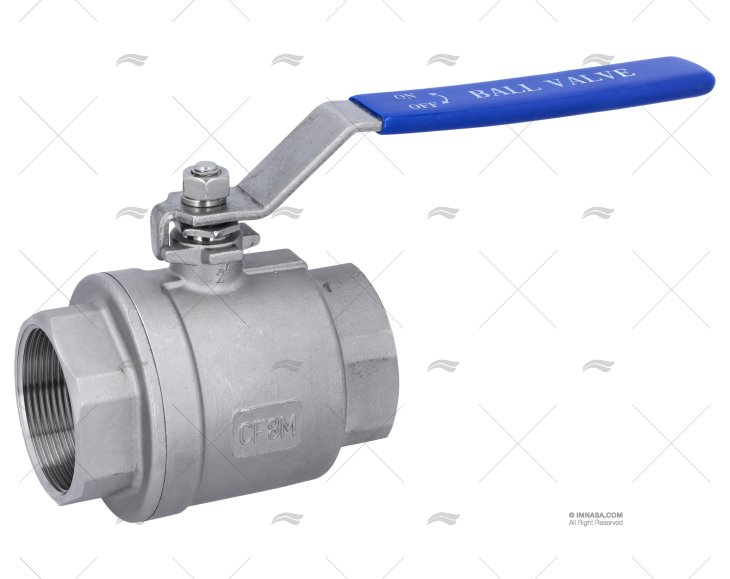 RUBINETTO PALLA INOX 2"