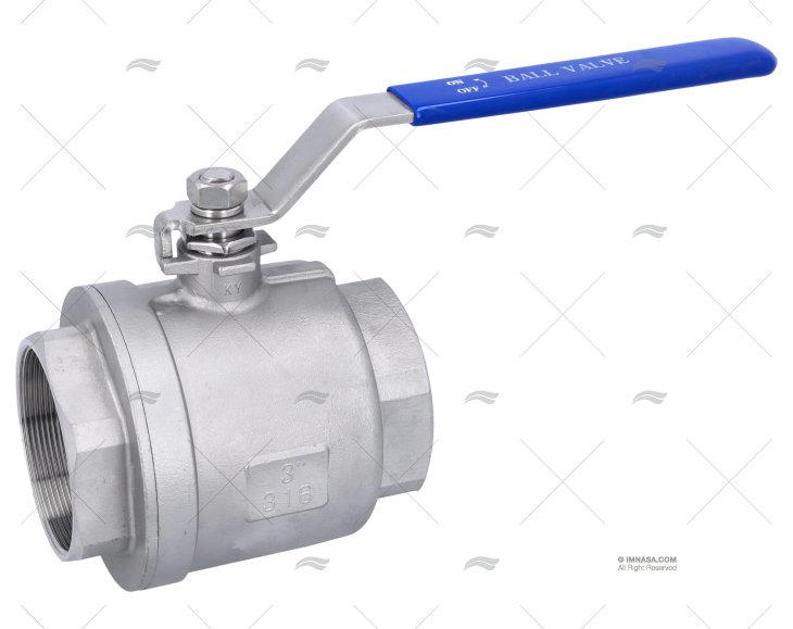 RUBINETTO PALLA INOX 3"