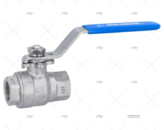 RUBINETTO PALLA INOX 3/8"