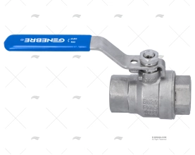 RUBINETTO PALLA INOX 3/4"