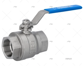 RUBINETTO PALLA INOX 1"1/2