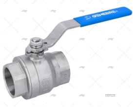 RUBINETTO PALLA INOX 2"