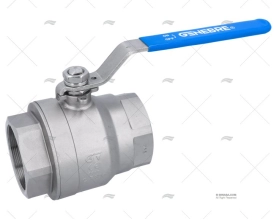 RUBINETTO PALLA INOX 3"