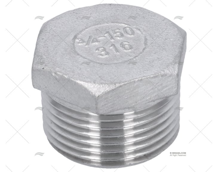 TAPPO INOX M 3/4"