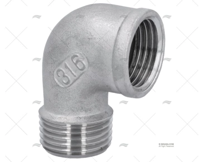 GOMITO INOX M-F 1/2"