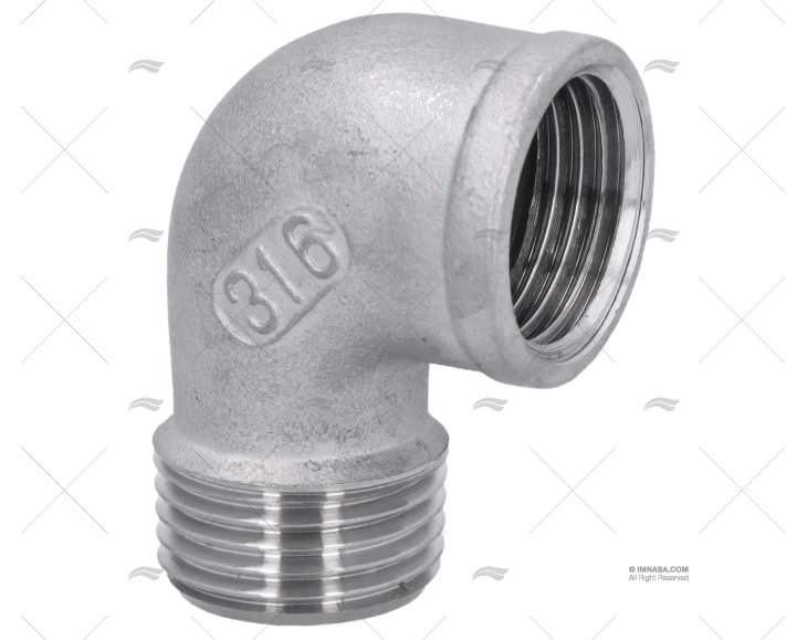 GOMITO INOX M-F 1/2"
