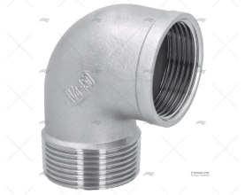 ELBOW 90║ MALE - FEMALE 1 1/4' S.S.