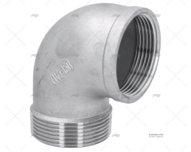 COTOVELO INOX M-F 1"1/2