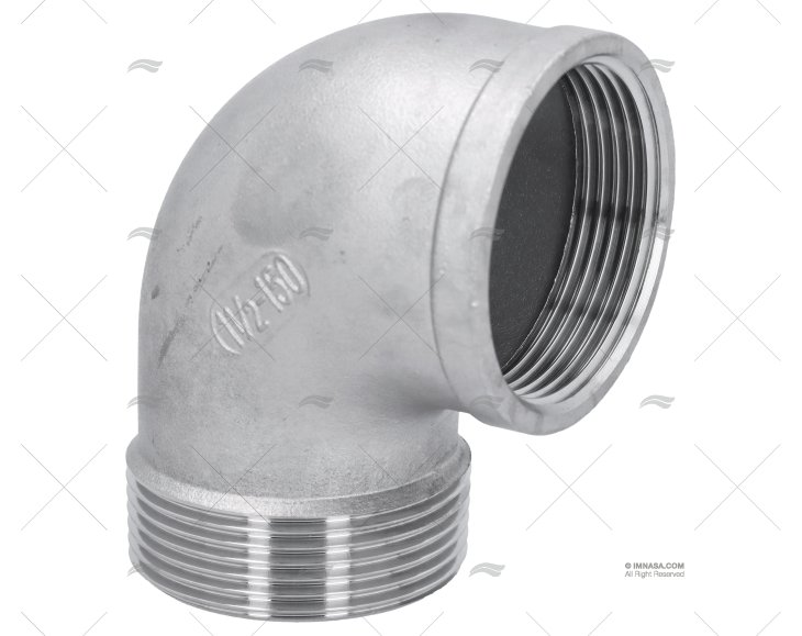 COTOVELO INOX M-H 1"1/2