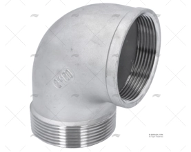 GOMITO INOX M-F 2"