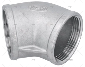 ELBOW 45║ FEMALE-FEMALE 1 1/4' S.S