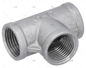 T' CONNECTOR FEMALE 3/8' S.S.