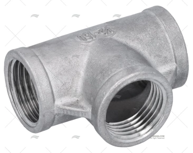 Tê INOX Fêmea 1/2"