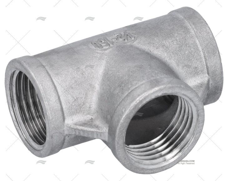Tê INOX Fêmea 1/2"