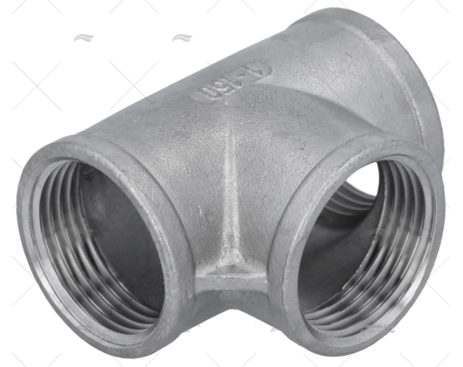 TÊ INOX FÊMEA 1"