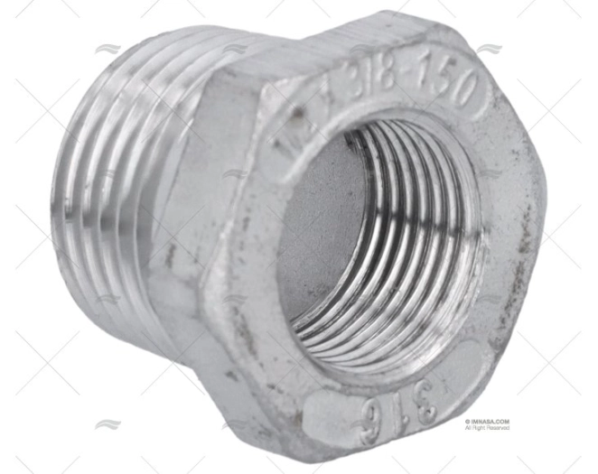 RIDUZIONE INOX M-H 1/2"-3/8"