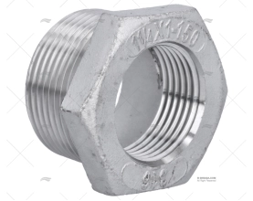 RIDUZIONE INOX M-F 1"1/4-1"