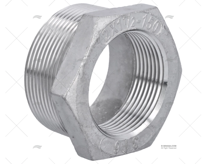 RIDUZIONE INOX M-F 2"-1"1/2
