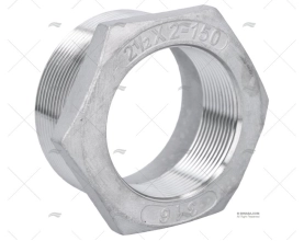 REDUÇÃO INOX MACHO-FÊMEA 2\"1/2-2\"
