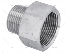 RIDUZIONE INOX M-F 1"-1 1/4"