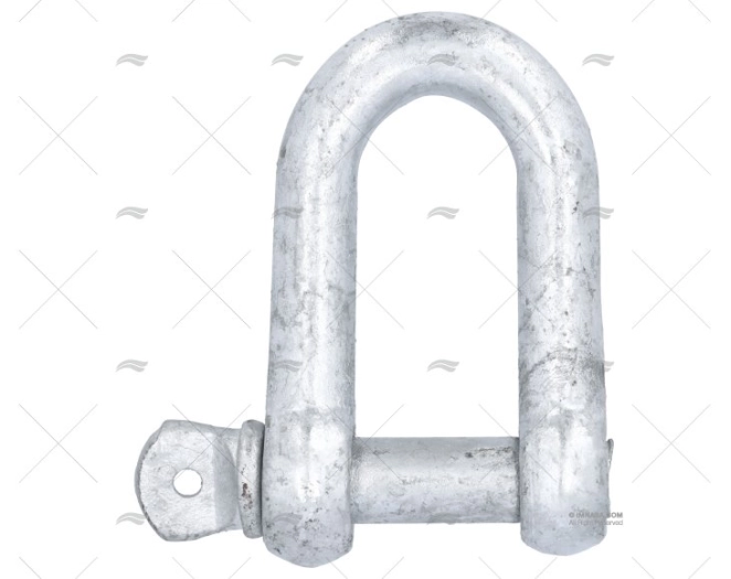 MANILHA RETA GALVANIZADO 22mm