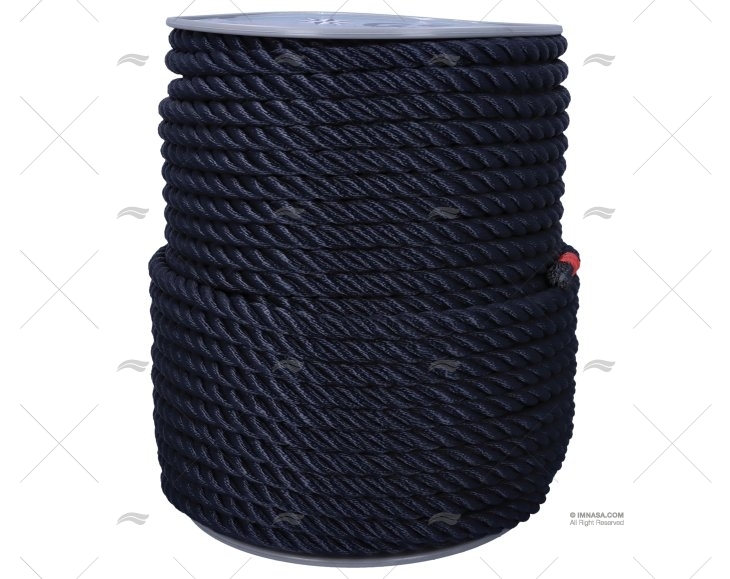 CIMA CABLAGGIO 12mm BLU   AT 100m LIROS