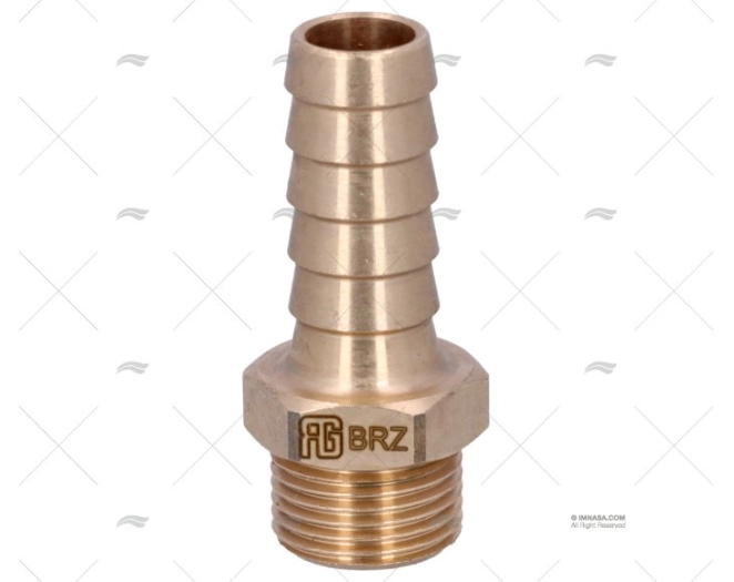 RACCORDO BRONZO 3/8"x13mm GUIDI