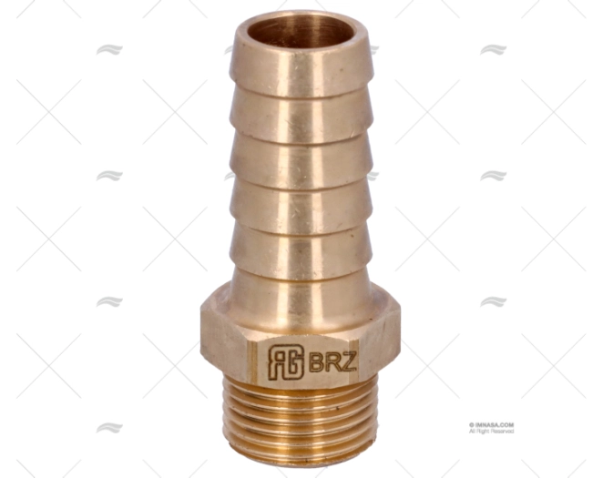 RACCORDO BRONZO 3/8"x15mm GUIDI