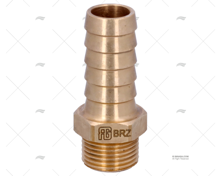 RACCORDO BRONZO 3/8"x15mm GUIDI