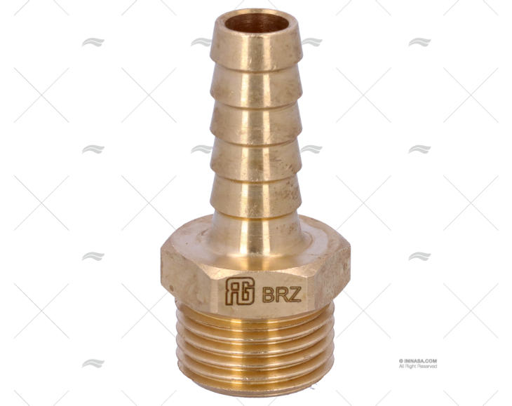 DERIVAÇÃO BRONZE 1/2"x12mm GUIDI