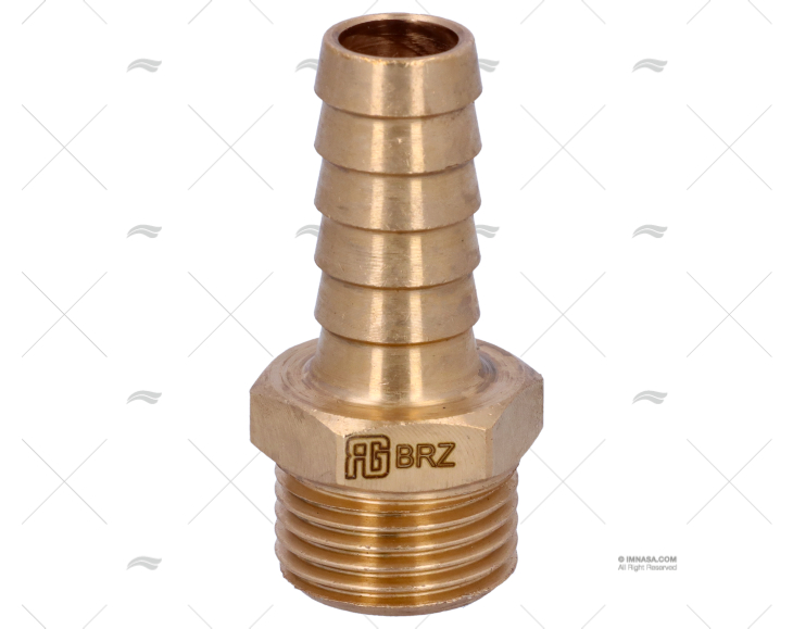 DERIVAÇÃO BRONZE 1/2"x14mm GUIDI