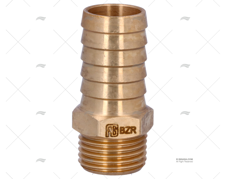 ENTRONQUE BRONCE 1/2"x20mm GUIDI