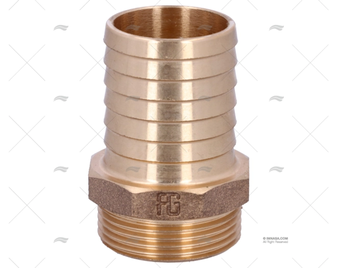 ENTRONQUE BRONCE 1"1/4x38mm GUIDI