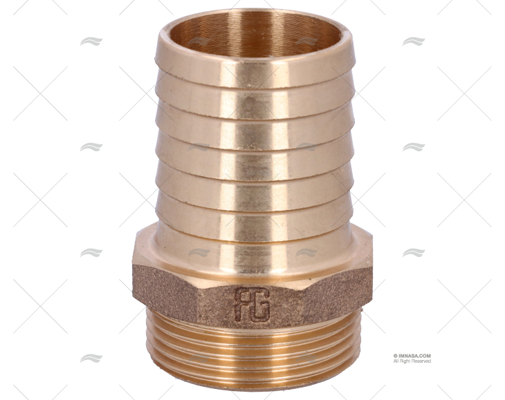 ENTRONQUE BRONCE 1"1/4x38mm GUIDI