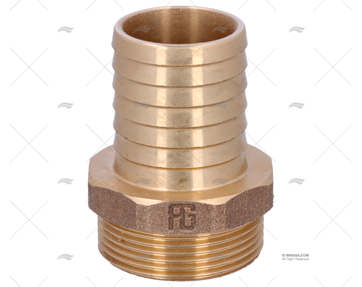 RACCORDO BRONZO 1"1/2x38mm GUIDI